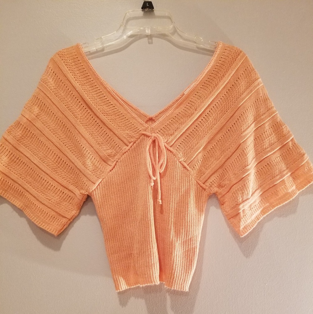 Orange Crop Top
